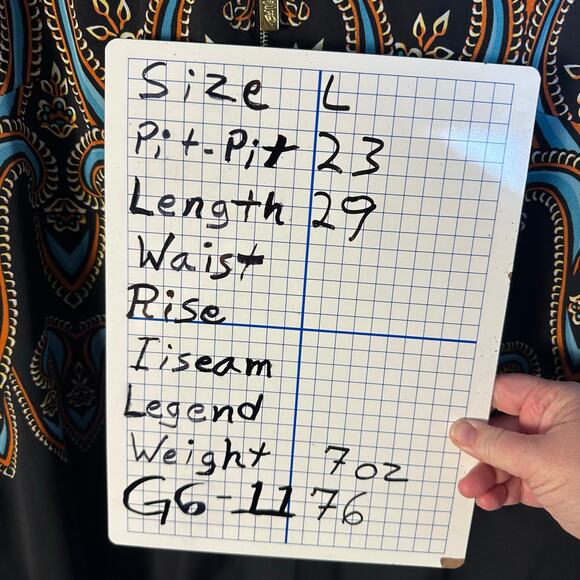 Bob Mackie women’s blouse orange black zipper collar bold print Bohemian satin￼ - Picture 11 of 11